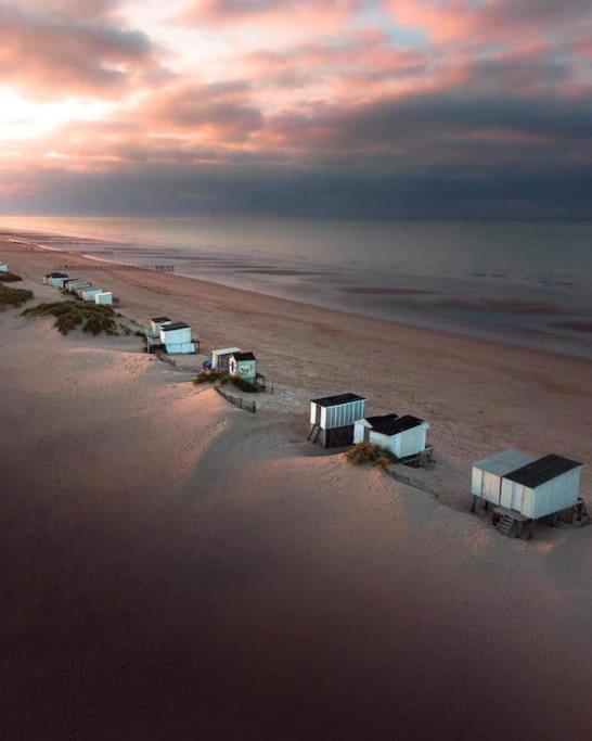 Duplex Calais Nord A 2 Pas De La Plage 외부 사진